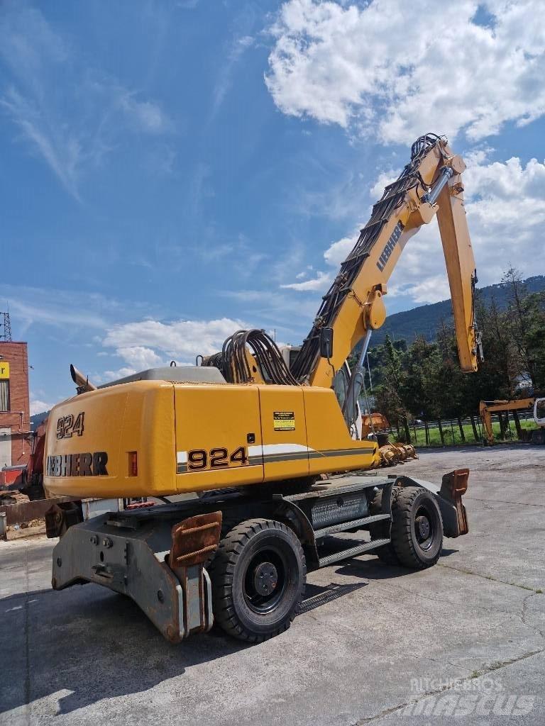 Liebherr A924C Gravemaskiner for avfallshåndtering