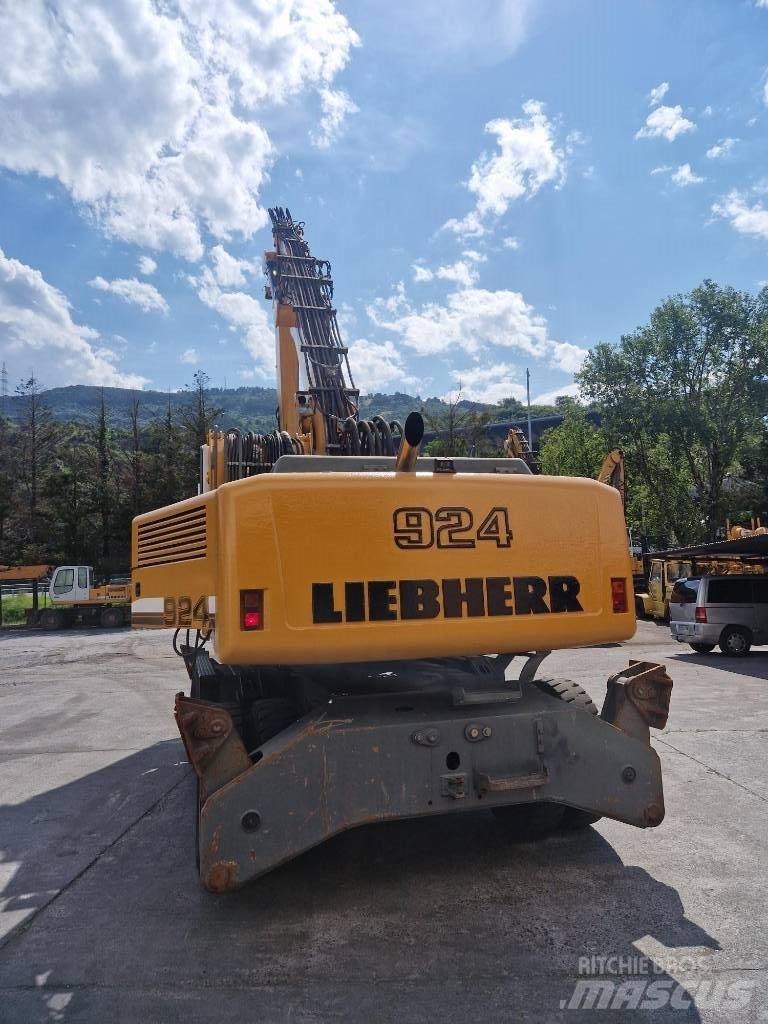 Liebherr A924C Gravemaskiner for avfallshåndtering