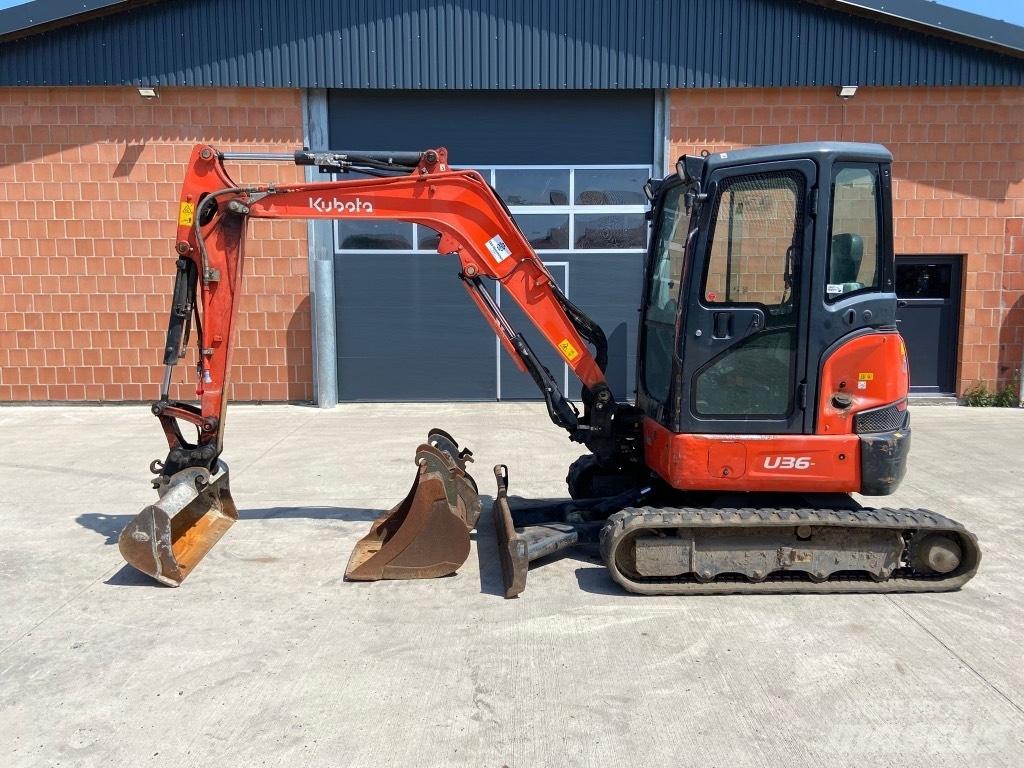 Kubota U 36-4 Minigravere <7t