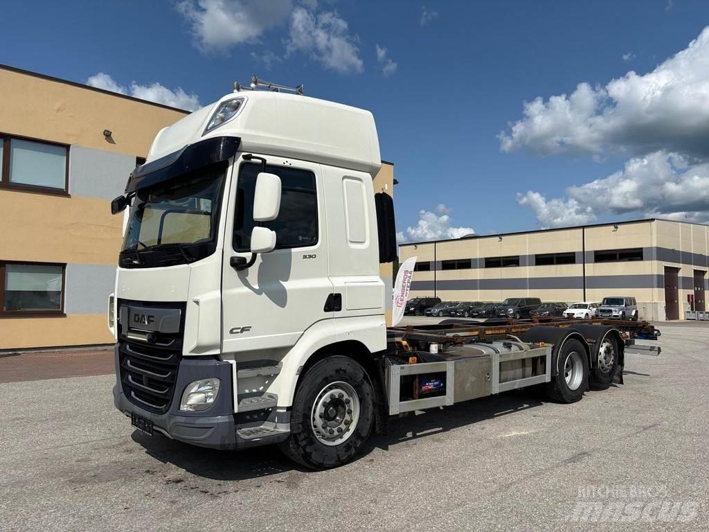 DAF CF 530 6x2 + BDF Containerbil