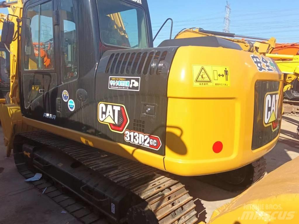CAT 313D2GC Beltegraver