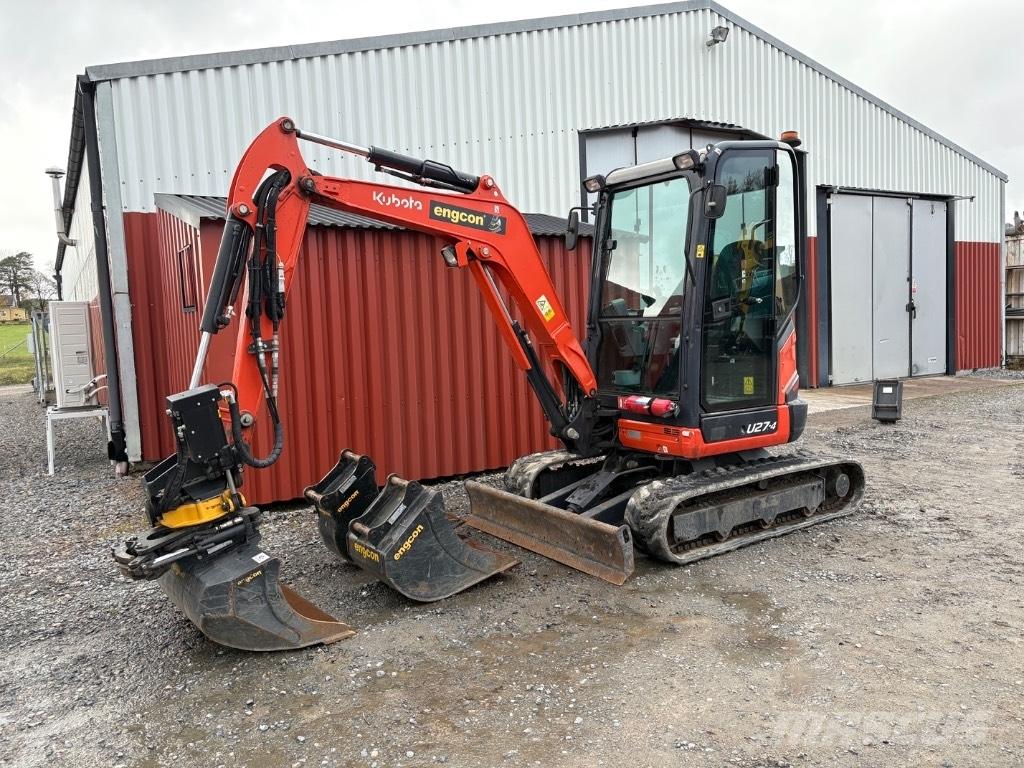 Kubota U27-4 Minigravere <7t