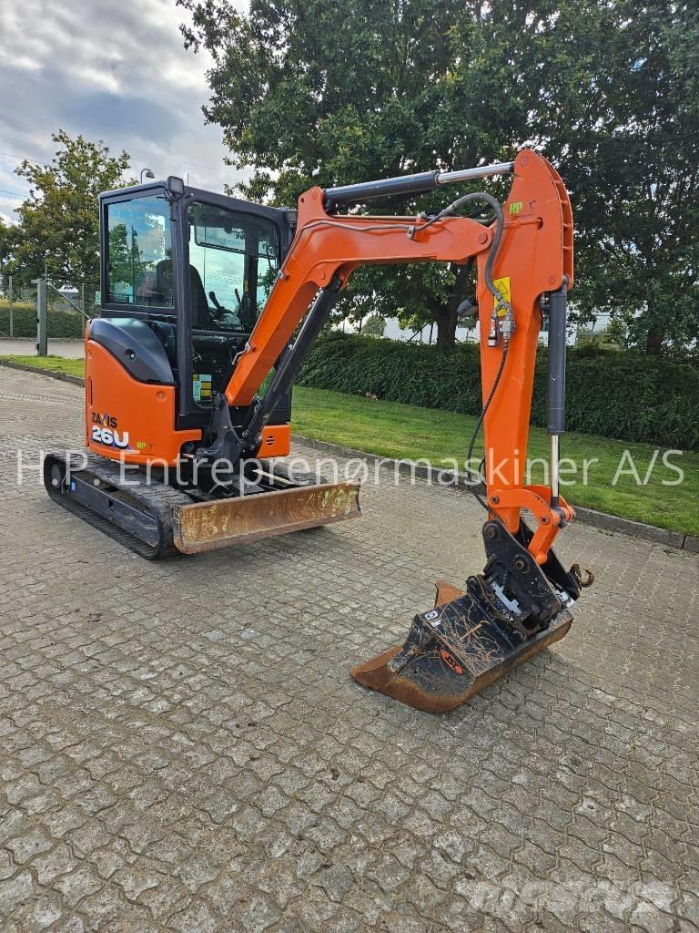 Hitachi ZX 26 U-6 CR Minigravere <7t