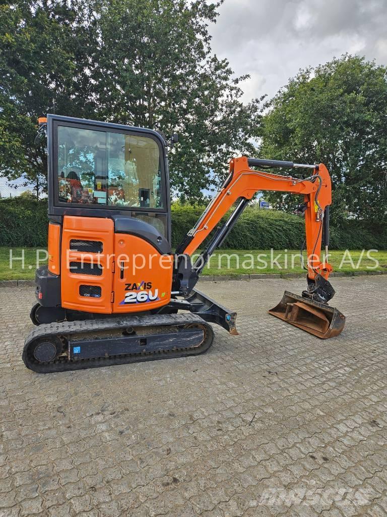 Hitachi ZX 26 U-6 CR Minigravere <7t