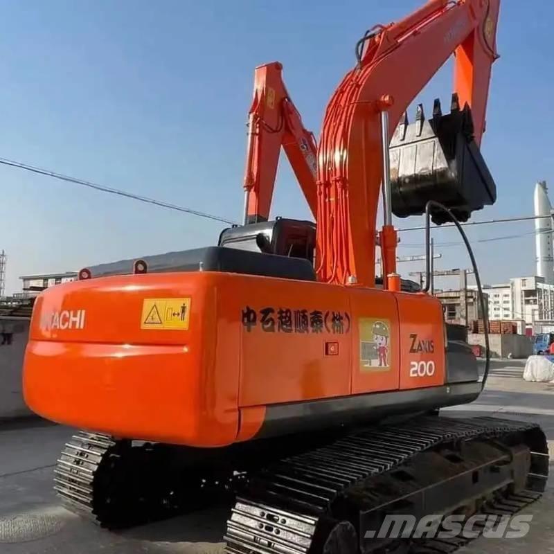Hitachi ZX 200 Beltegraver