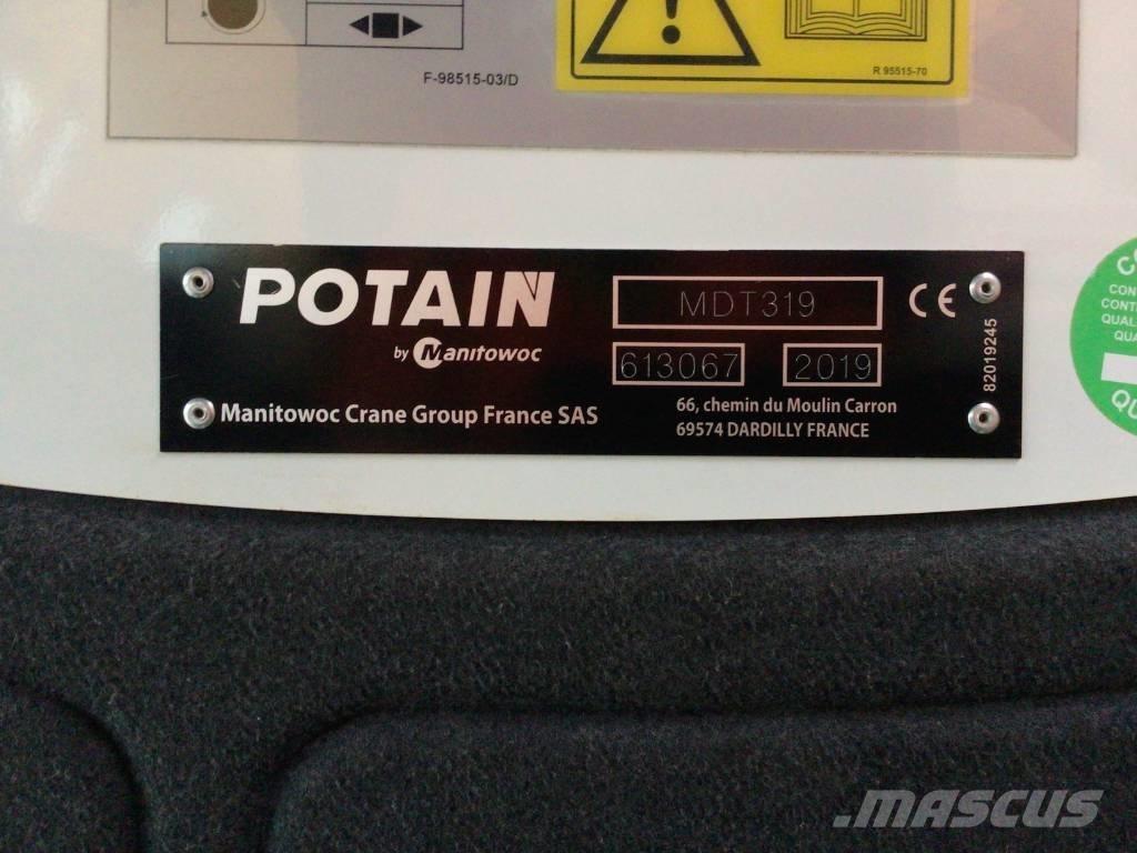 Potain MDT 319 Bygge- og tårnkraner