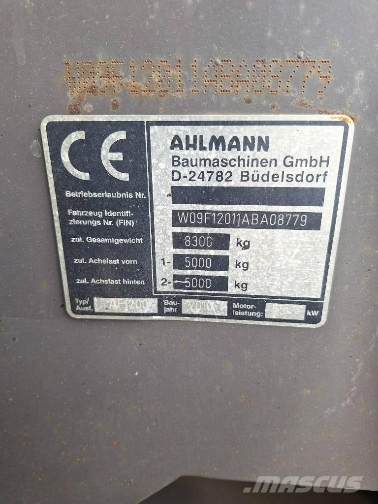 Ahlmann AF 1200 Hjullastere