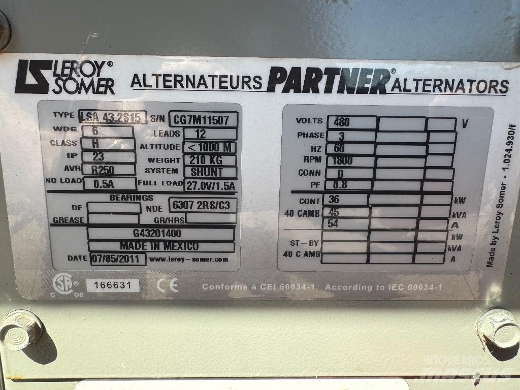 Atlas Copco QAS 45 Diesel Generatorer