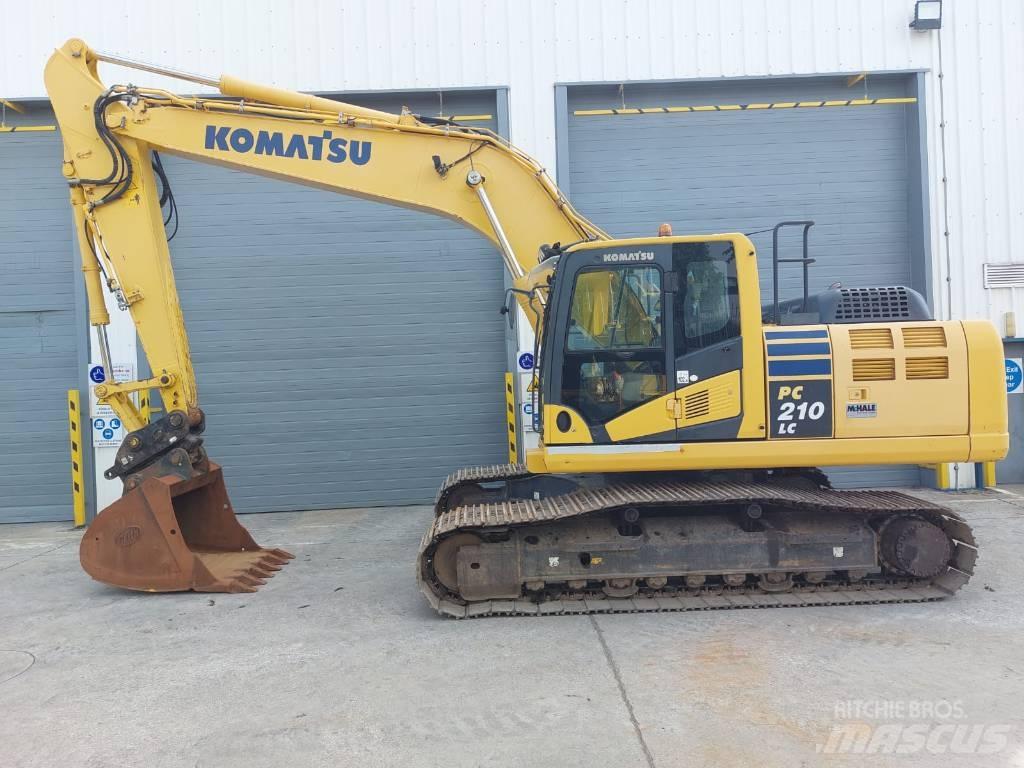 Komatsu PC210LC-10 Beltegraver