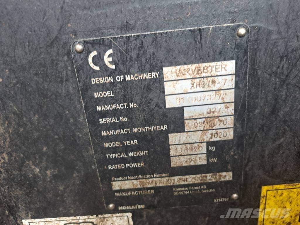 Komatsu 911 Hogstmaskiner