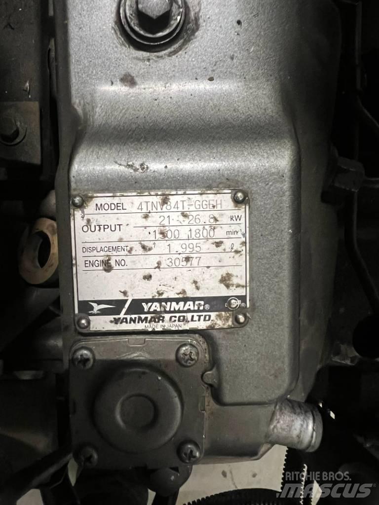 Yanmar 4TNV84T-GGEH Minigravere <7t