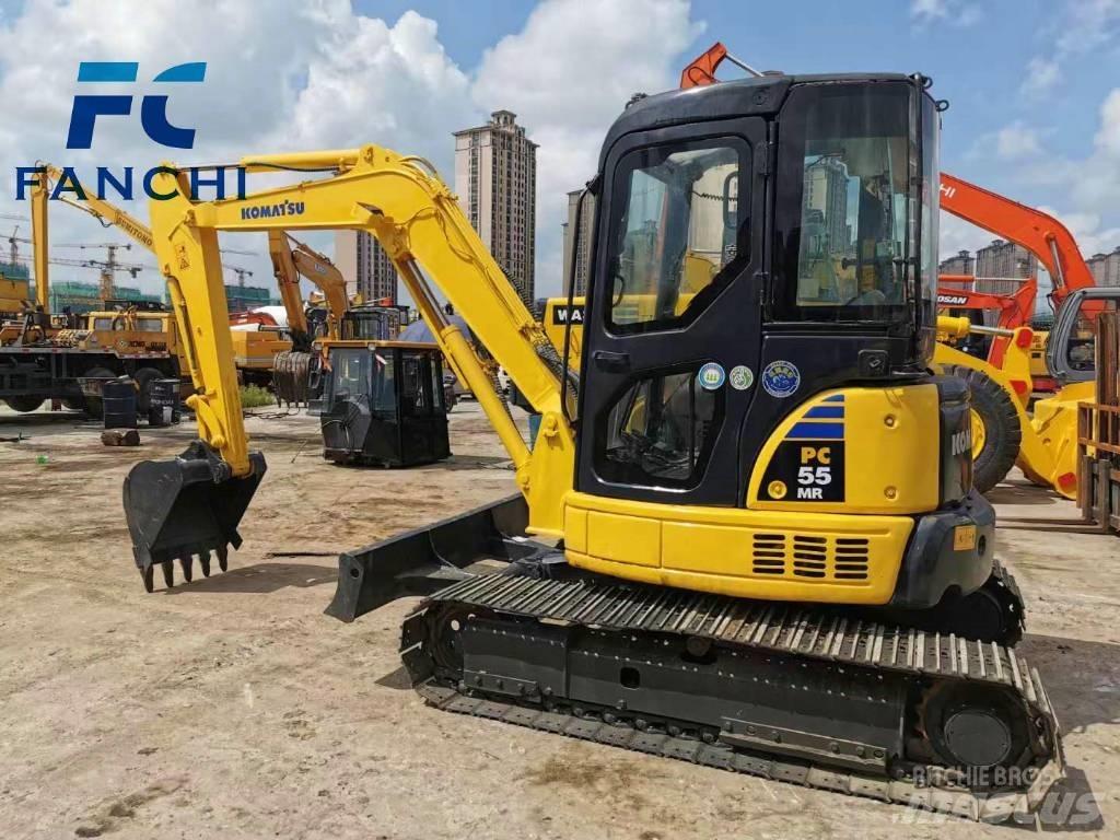 Komatsu pc55mr Beltegraver