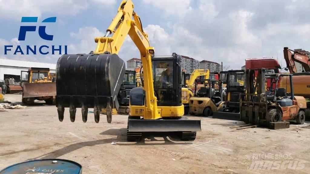 Komatsu pc55mr Beltegraver