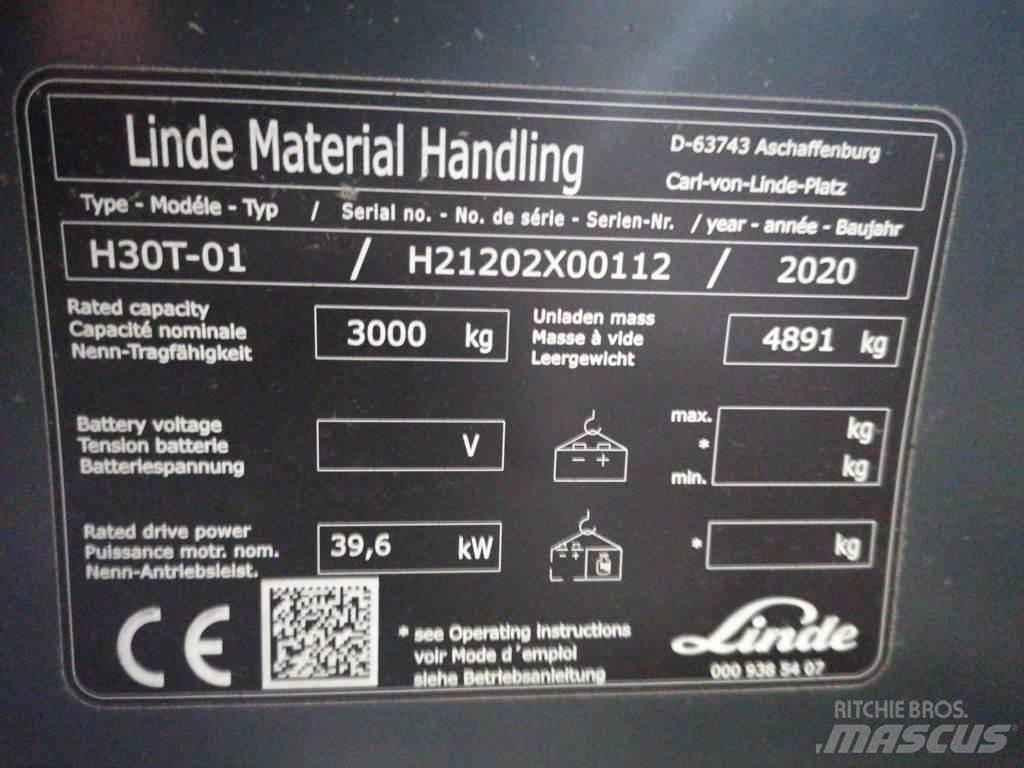 Linde H30T-01 Propan trucker