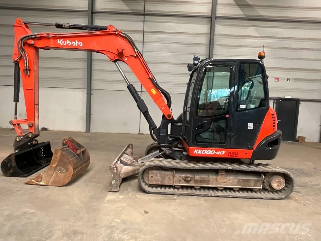 Kubota KX 080-4 A Midigravere 7 - 12t