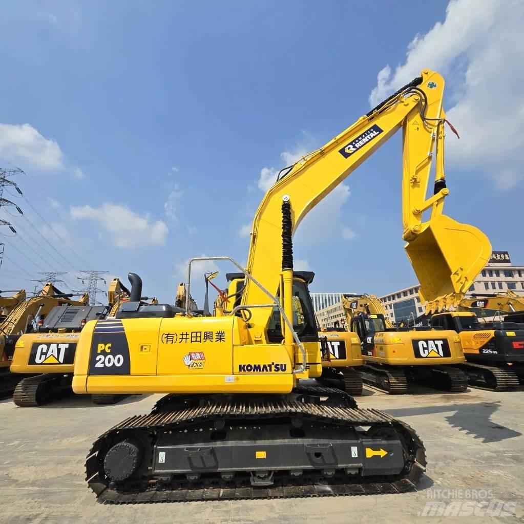 Komatsu PC 200-8 Beltegraver