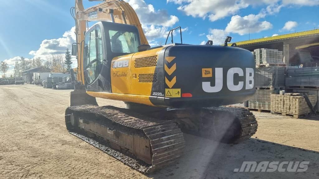JCB JS 220 LC Beltegraver
