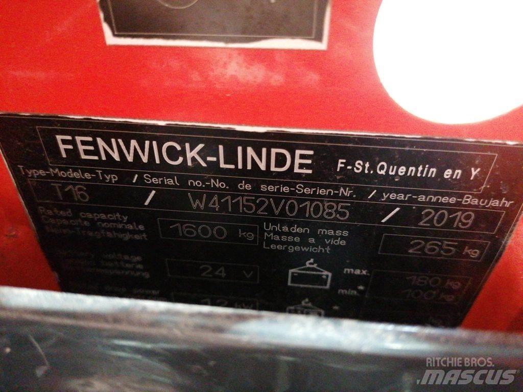 Linde T16 Lavtløftende truck