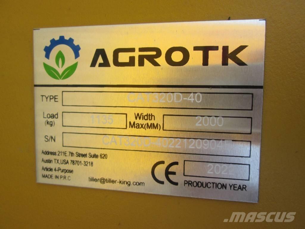 AGROTK CAT320D-40 Andre komponenter