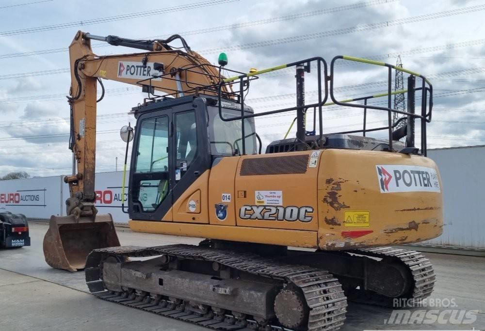 CASE CX 210 C Beltegraver