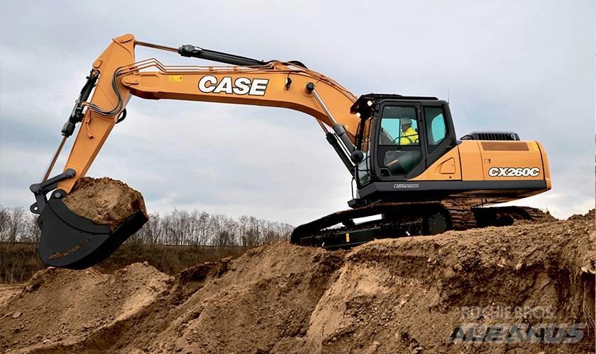 CASE CX 260 C Beltegraver