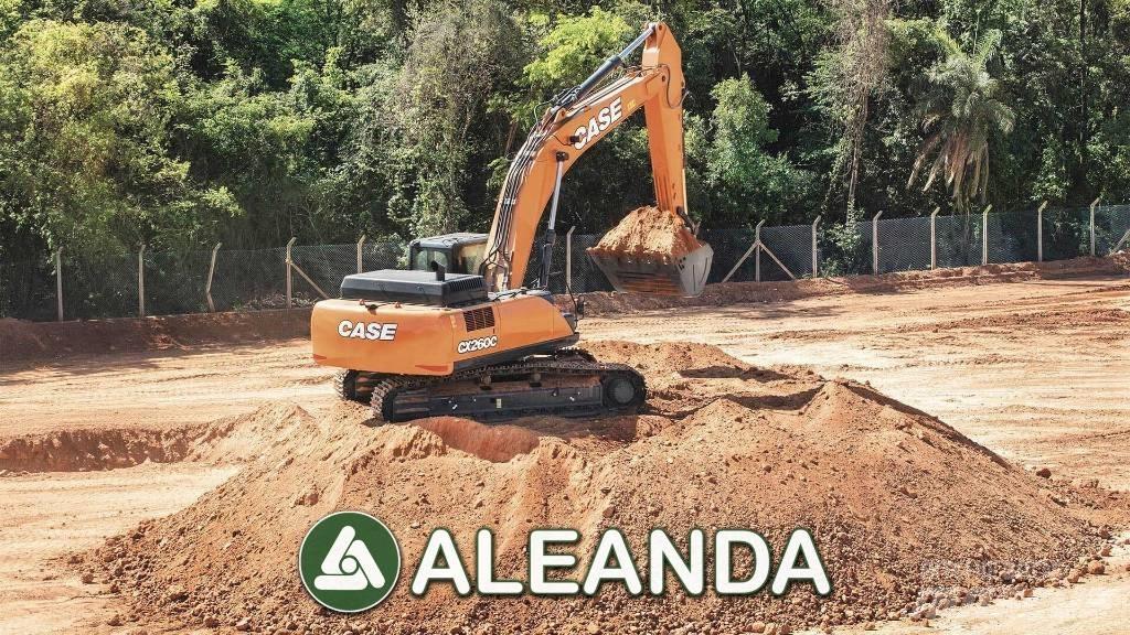 CASE CX 260 C Beltegraver