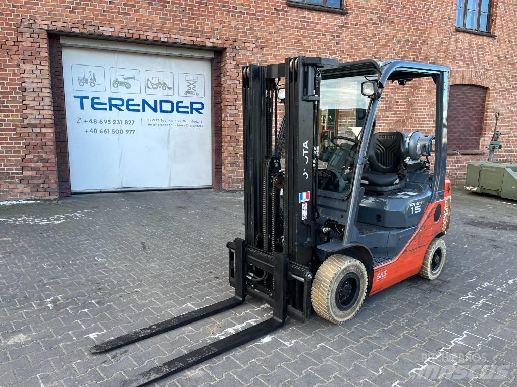 Toyota 8FG15F Propan trucker