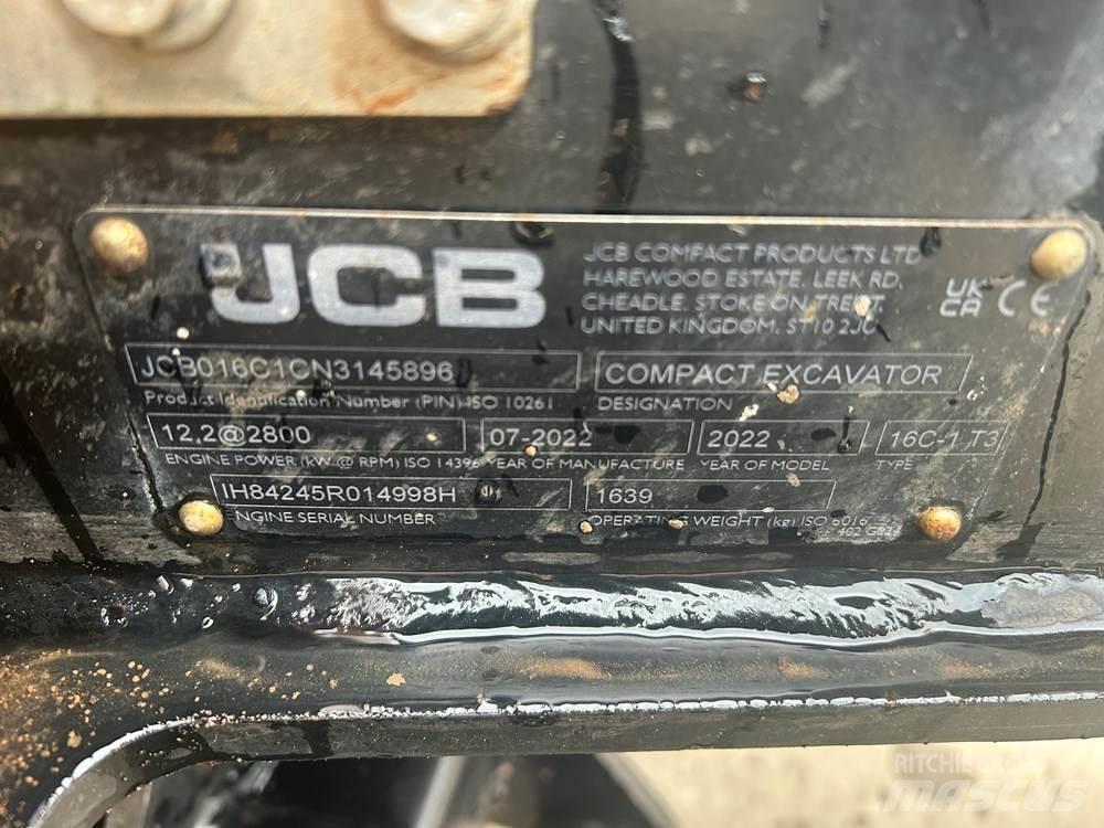 JCB 16C-1 Minigravere <7t