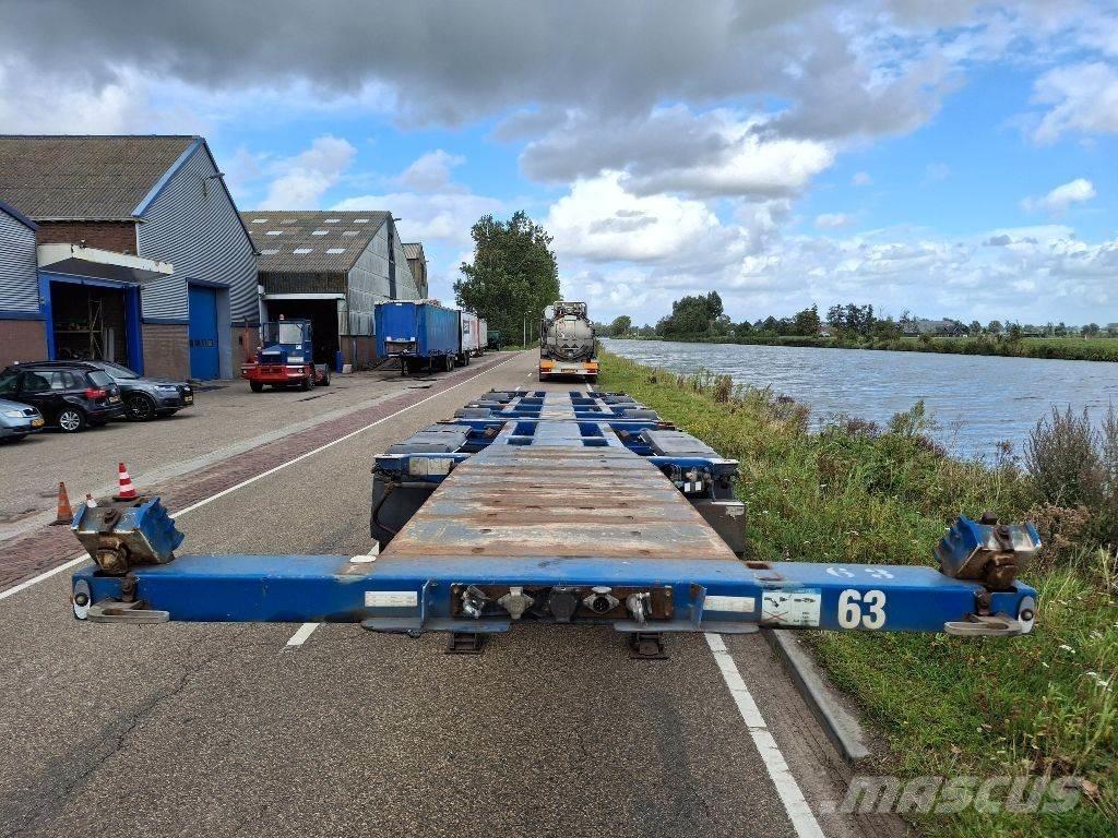 D-tec CT-35-02 Containerchassis Semitrailere