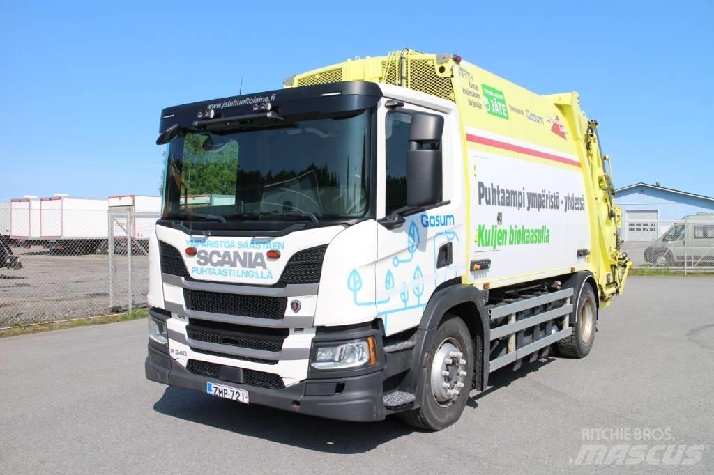 Scania P 340 A Renovasjonsbil