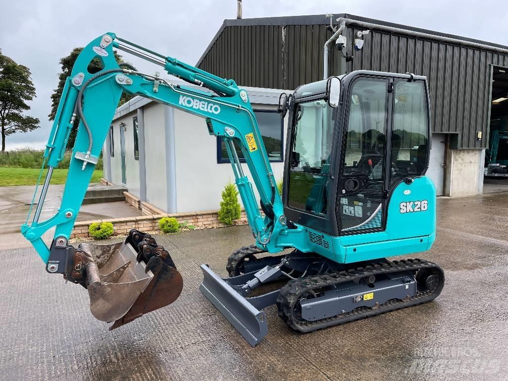 Kobelco SK26-1E Minigravere <7t