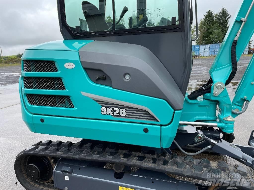 Kobelco SK26-1E Minigravere <7t
