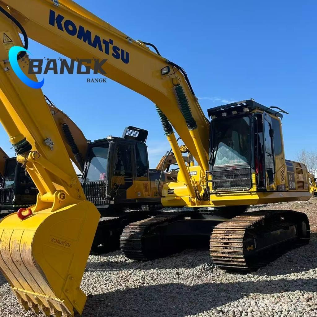 Komatsu PC 200 Beltegraver