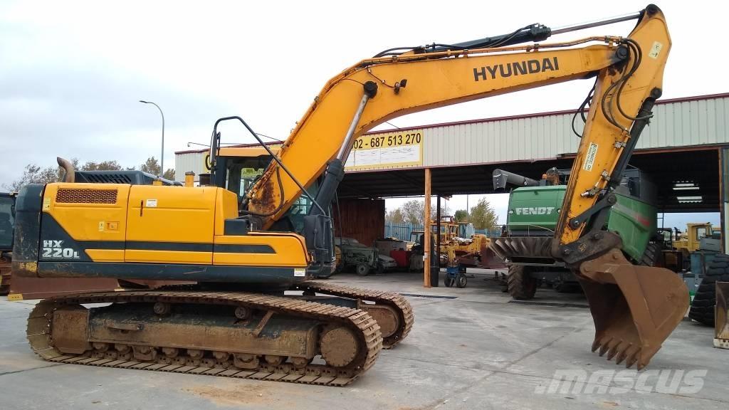 Hyundai HX 220 L Beltegraver