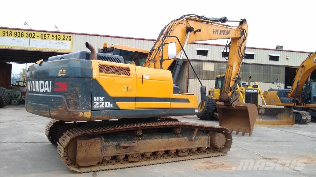 Hyundai HX 220 L Beltegraver