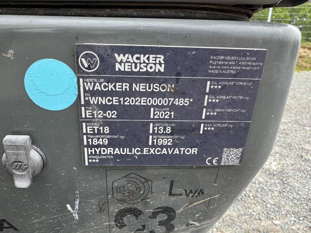Wacker Neuson ET18 Beltegraver