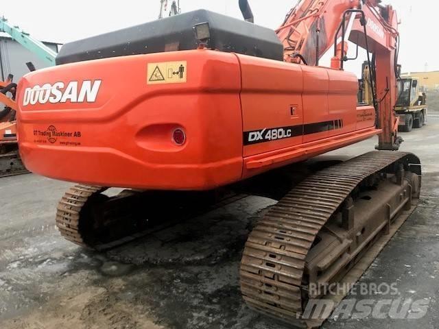 Doosan DX480LC Beltegraver
