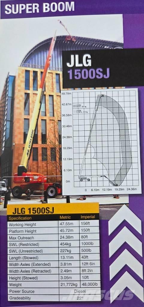JLG 1500 SJ Teleskop bomlifter