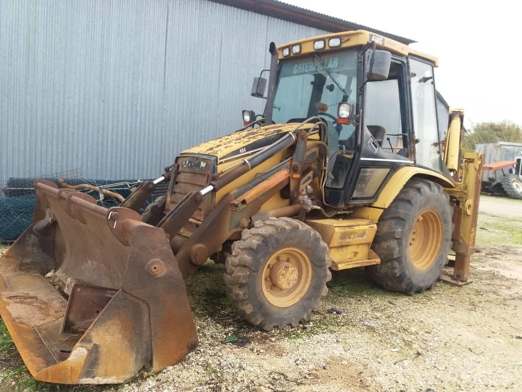 CAT 438C Traktorgravere