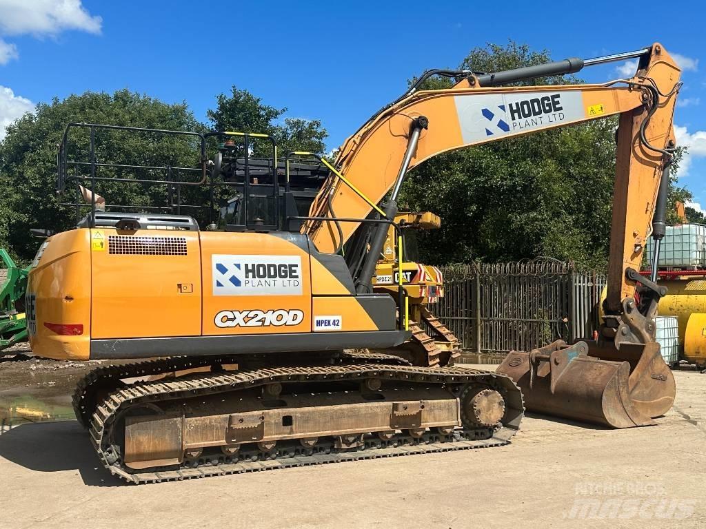 CASE CX 210 D Beltegraver