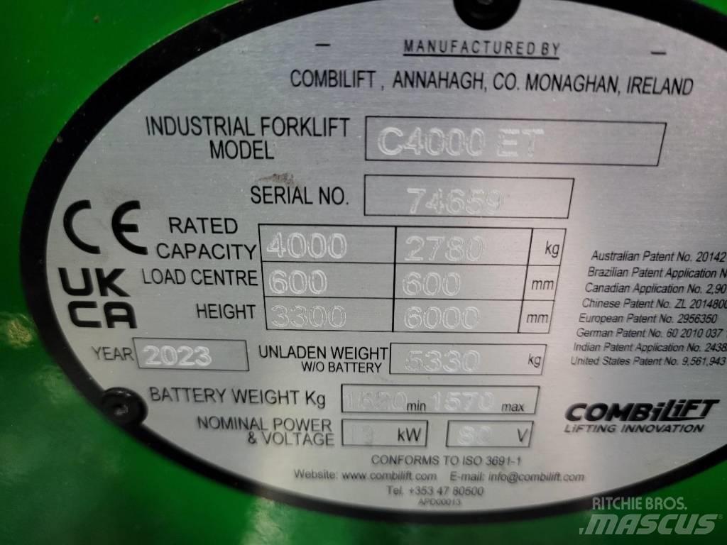 Combilift C4000ET 4-veis truck