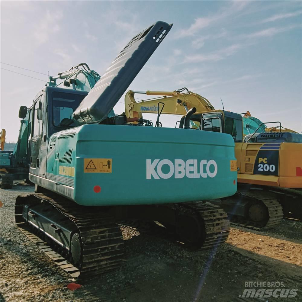 Kobelco SK 200D Beltegraver