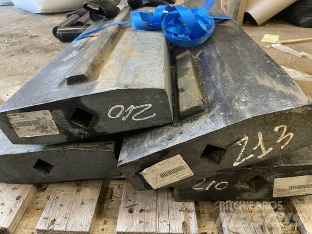 Terex XH320SR Andre komponenter