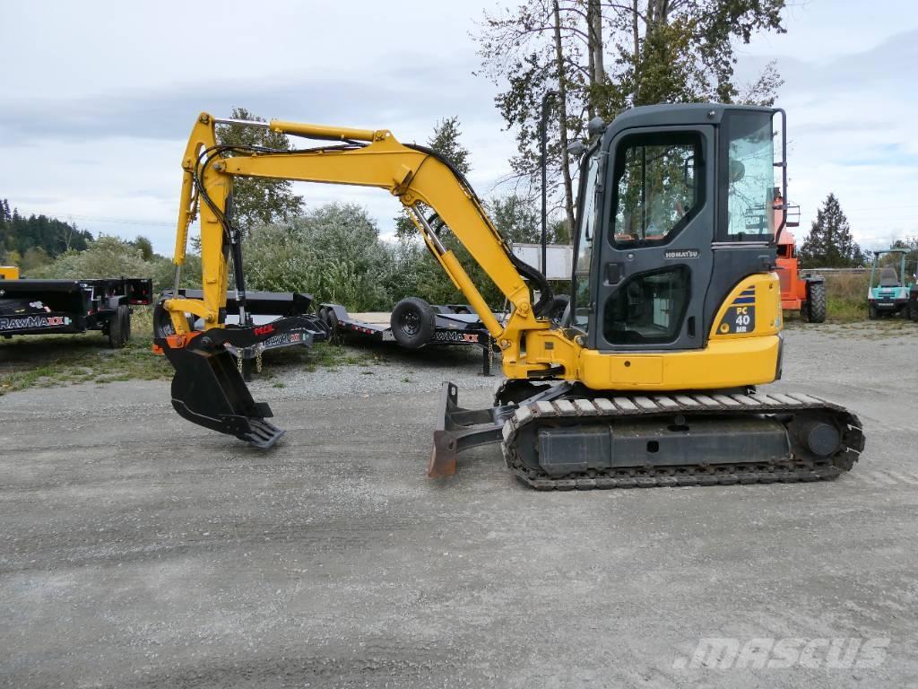 Komatsu PC 40 MR-3 Minigravere <7t