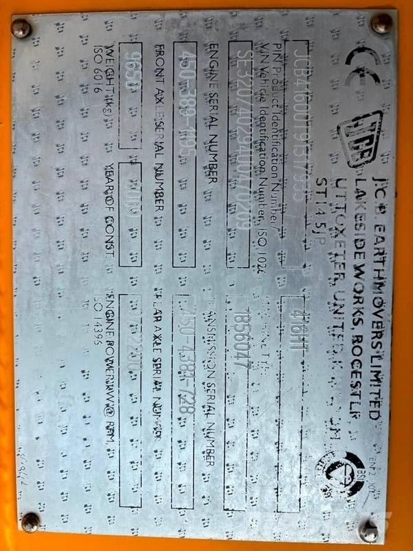 JCB 416 HT Hjullastere