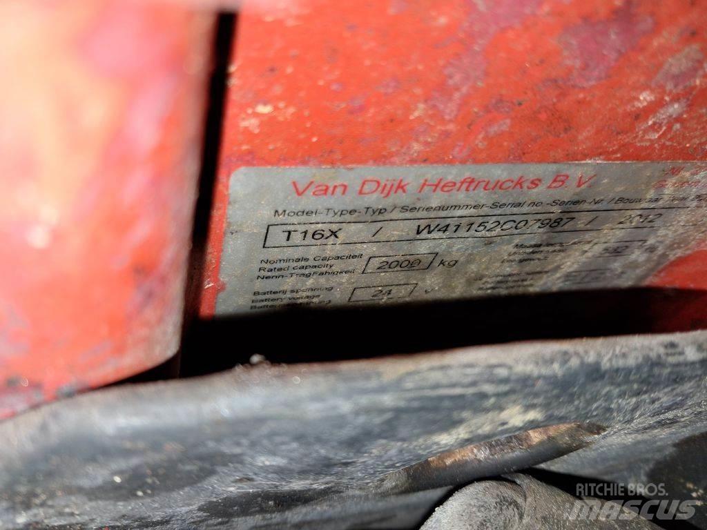 Linde T16X Lavtløftende truck