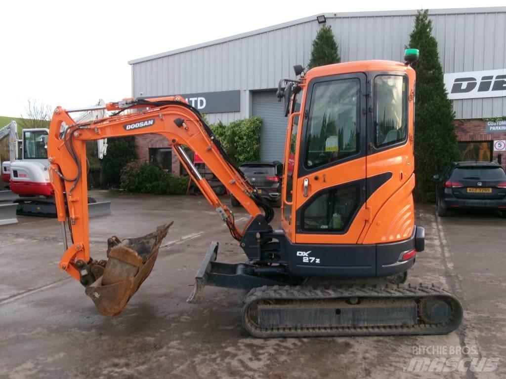Doosan DX 27 Z Minigravere <7t
