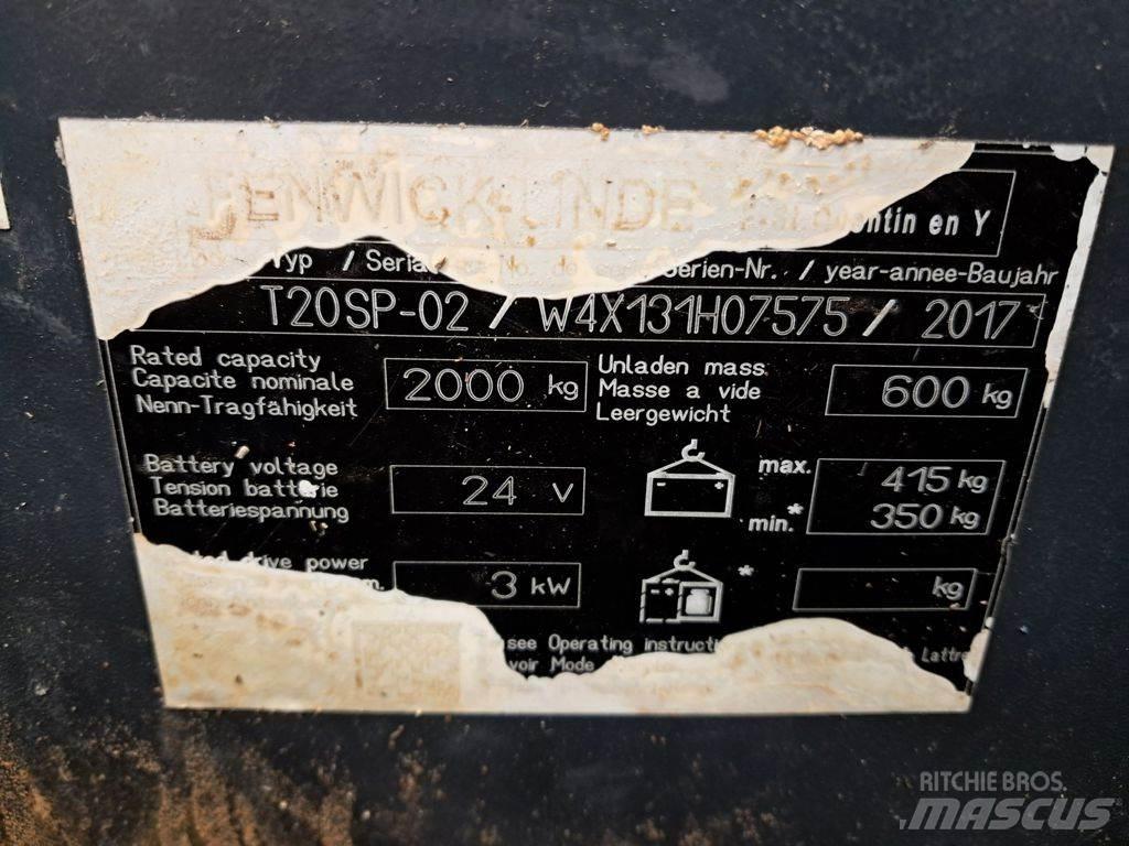 Linde T20SP-02 Lavtløftende truck
