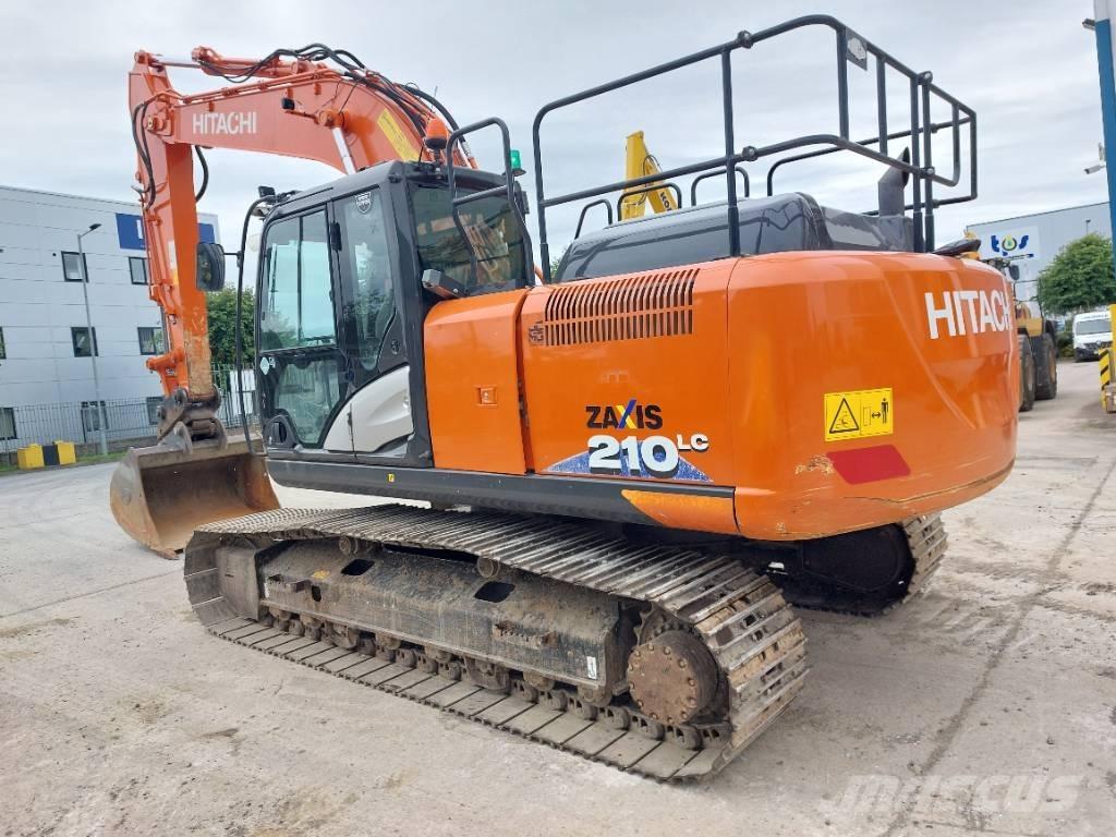 Hitachi ZX210LC-6 Beltegraver
