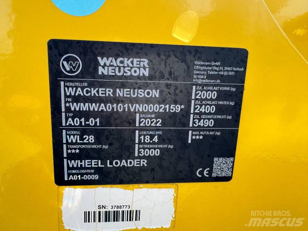 Wacker Neuson WL28 Hjullastere